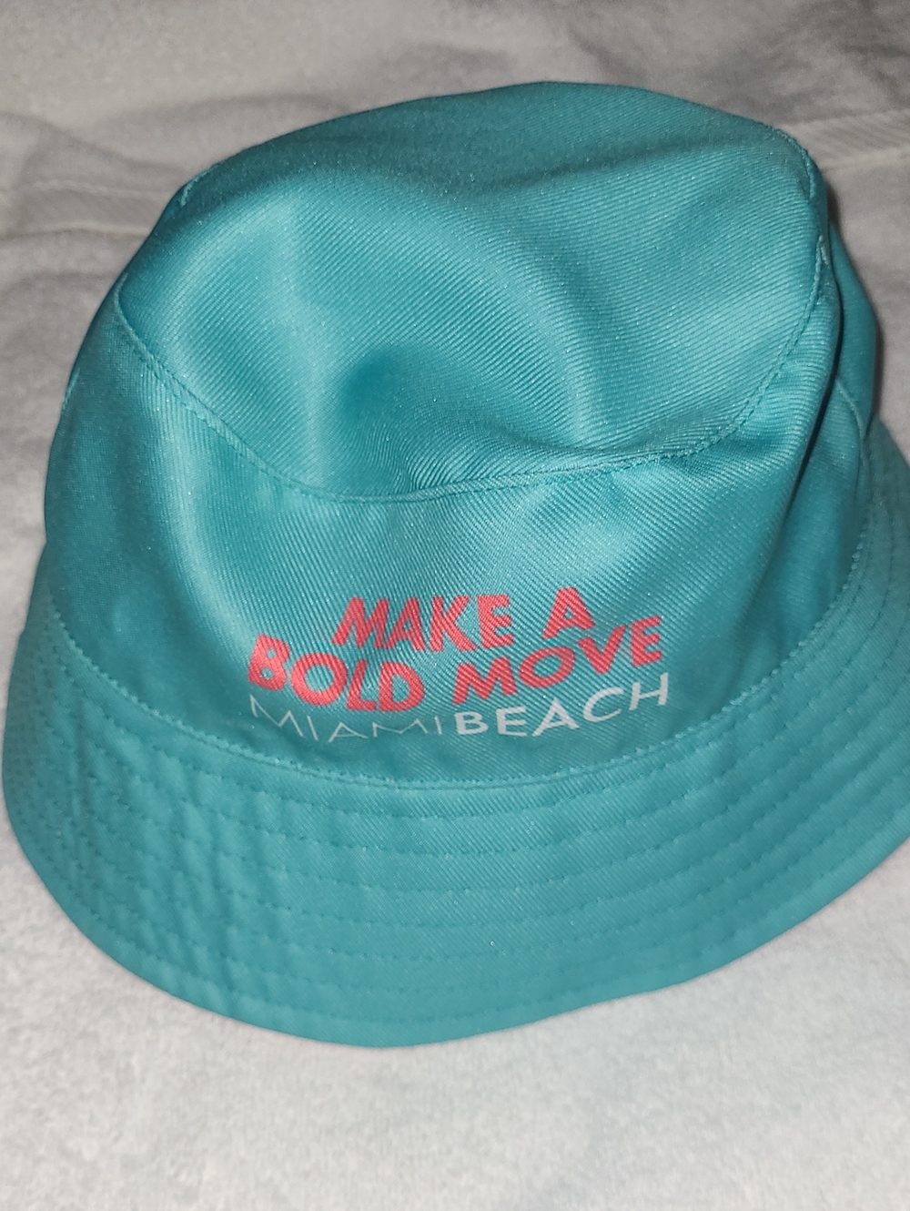 Reversible Miami Beach Bucket Hat